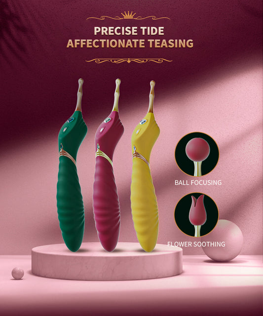 BT 2 IN 1 Queen Mace Clitoris Vibrator